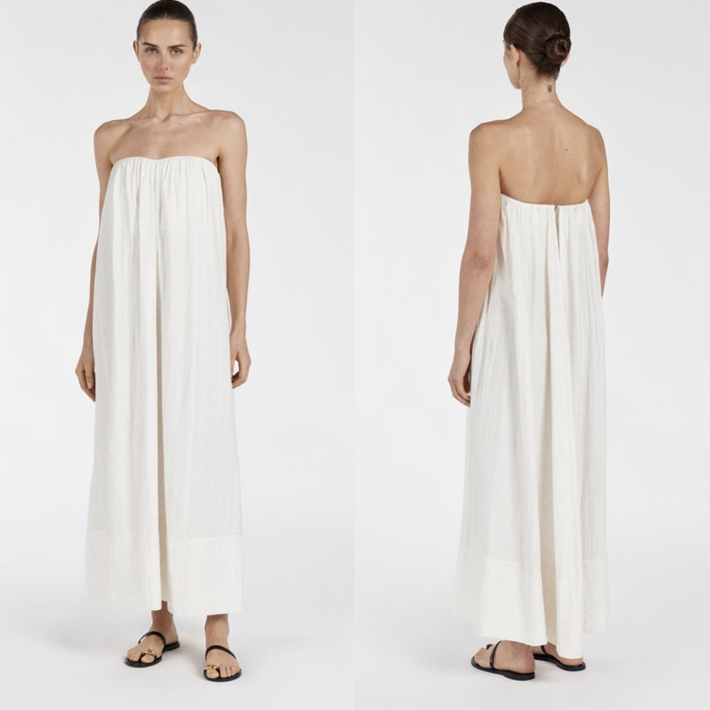 DISSH Shaniya Strapless Midi Dress - Picture 2 of 6